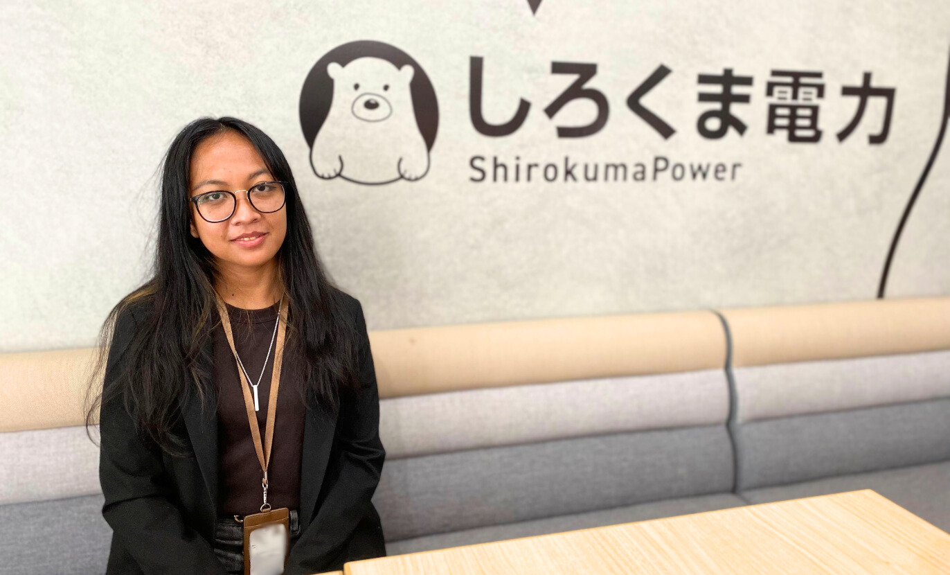日本での挑戦とグリーンエネルギーへの貢献。しろくま電力株式会社で活躍する、インドネシア人エンジニアのインタビュー